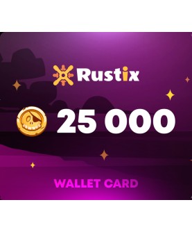 Rustix.io 250 USD Wallet Card Code Key GLOBAL